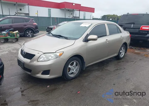 2009 Toyota Corolla Le from USA, damaged, VIN 2T1BU40EX9C169221